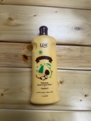 Avocado Oil - Whitening hair & body lotion + Vitamin E