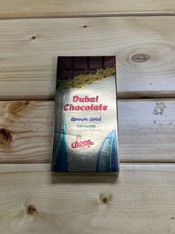 Dubai Chocolate Kunafa- Premium Milk Chocolate Pistachio