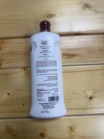 Whitening hand & Body lotion + Vitamin E - LDR